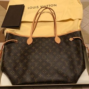100% Authentic Louis Vuitton Neverfull MM